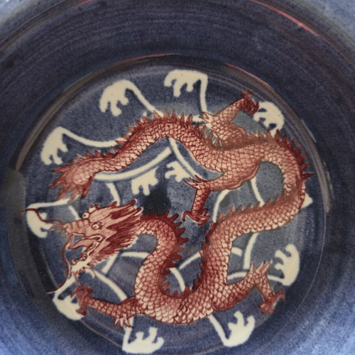 Chinese ashtray like new with maker's mark