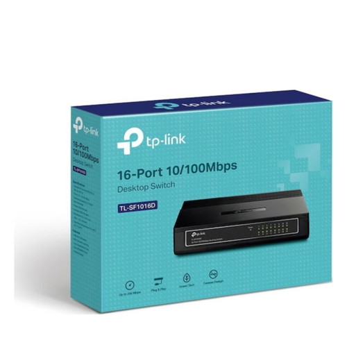 TP-LINK TL-SF1016D v7 Unmanaged L2 Switch με 16 θύρες Ethernet καινούργιο