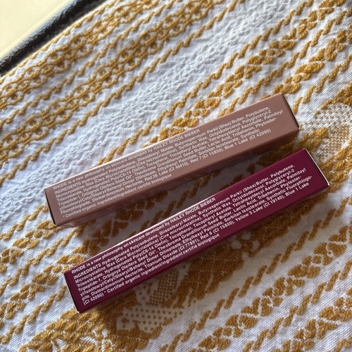 Rhode Peptide Lip Tint new, Toast and Raspberry Jelly shades