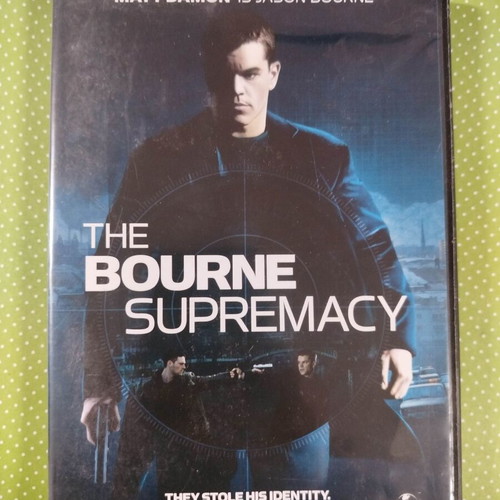 The Bourne Supremacy DVD used with subtitles