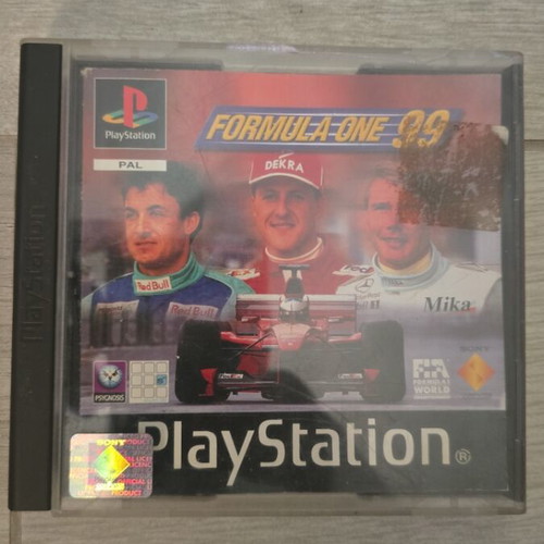 Formula One 99 PS1 game used, complete with manual
