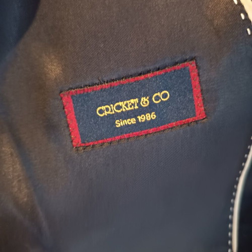 Cricket & Go men's jacket blue like new, size 52