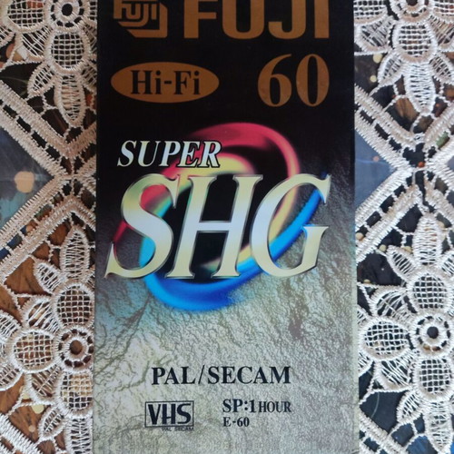 Fujifilm Super SHG sealed video cassette