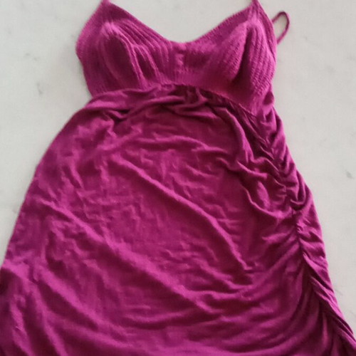 Women's blouse with knitted bust detail, used in good condition