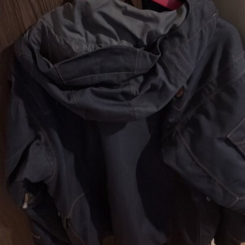 North Face Hy Vent jacket used, size L, dark blue