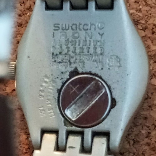 Swatch Swiss Ag 2004 Irony women's watch like new with bracelet