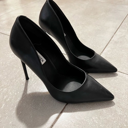 Γόβες Steve Madden καινούργιες, μαύρες, μέγεθος 37, δερμάτινες