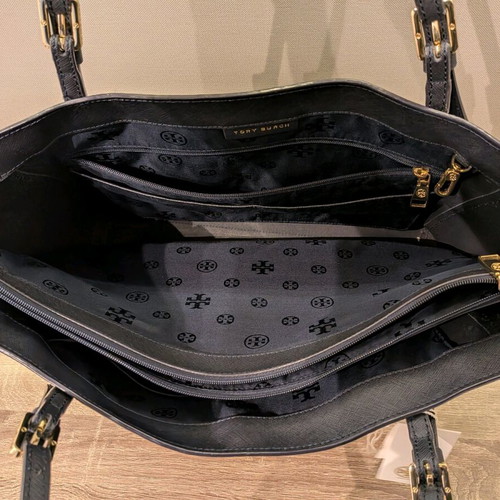 Tory Burch Tote bag used, large, blue