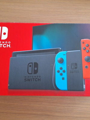 Nintendo Switch console like new with original box