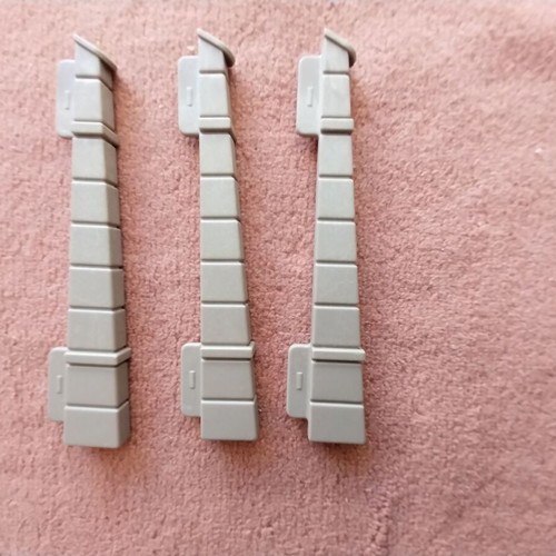 Playmobil external stone wall braces set of three used
