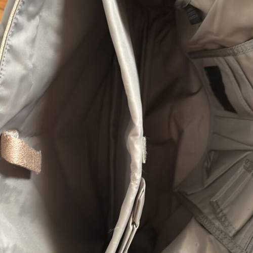 Crossbody messenger bag beige like new