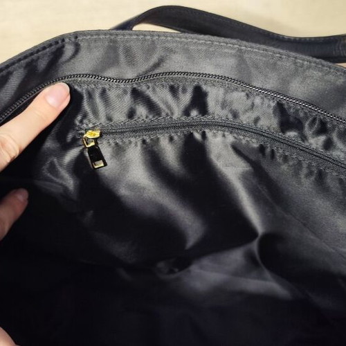 Laptop bag 15.6" new, waterproof fabric, black