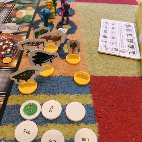 Cluedo Junior board game used, missing one hero and a white base