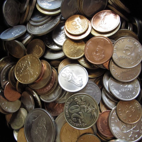 Greek Coins 3 Kilos Uncirculated from Masouria