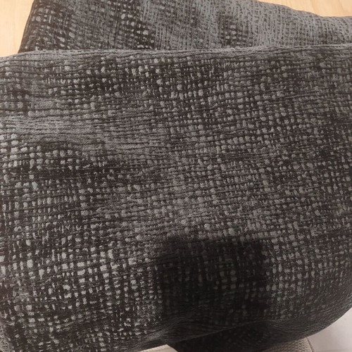 Dark grey black sofa throws, like new