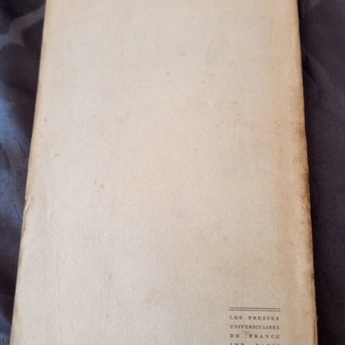 University of Paris Study Guide 1924-25 used, French