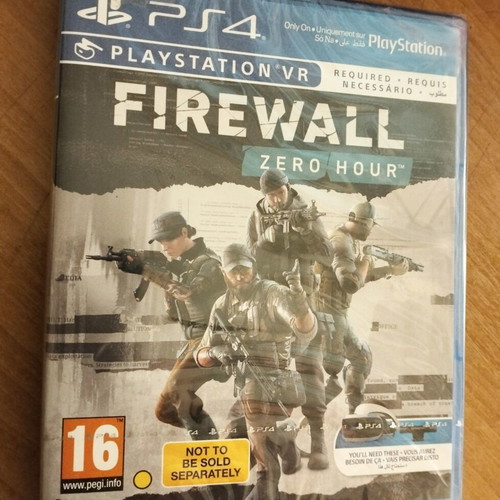 Firewall Zero Hour PS4 PlayStation VR game new