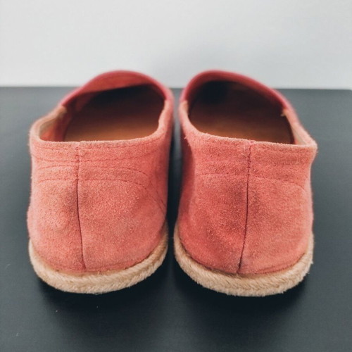 Gioseppo Peach Suede Espadrilles, Size 38