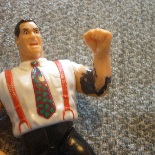 IRS φιγούρα WWF Hasbro μεταχειρισμένη με λειτουργική κίνηση