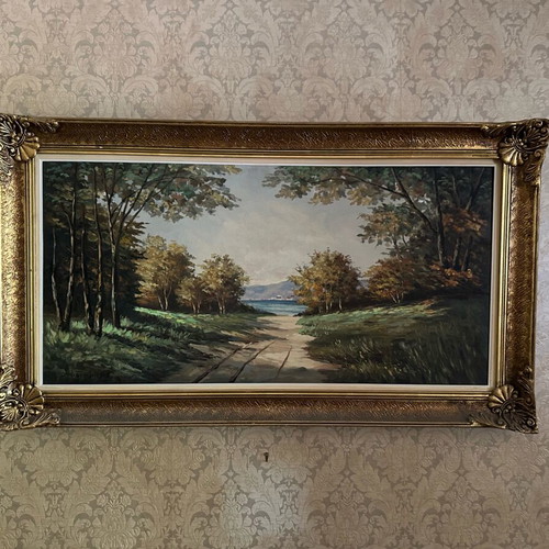 Painting by N. Perigialis like new