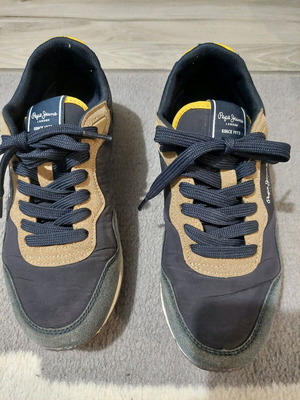 Pepe Jeans sneakers for boys like new, blue, size 36