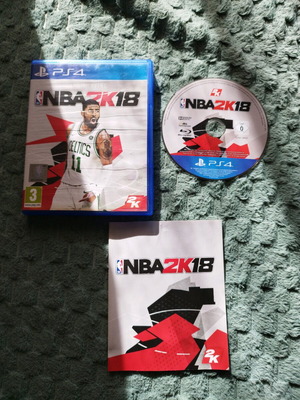 NBA 2K18 PlayStation 4 game used