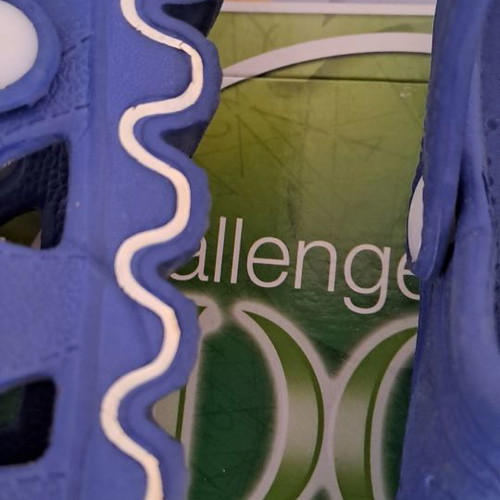Children's sandals used, size 26, blue, in excellent condition