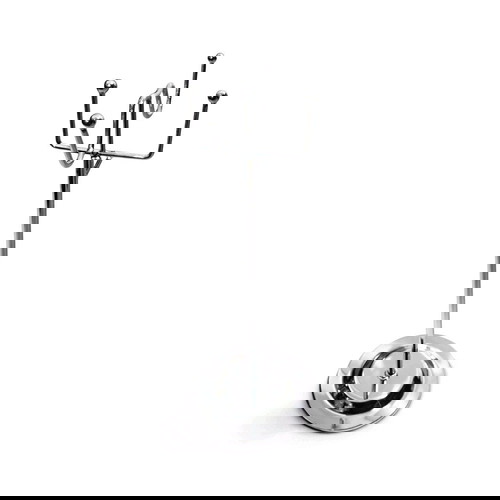 Метални стойки за чанти с регулируема височина, комплект от 5