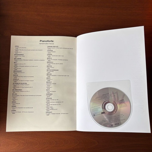 Cramer 60 Studi Scelti piano book new with CD Ricordi