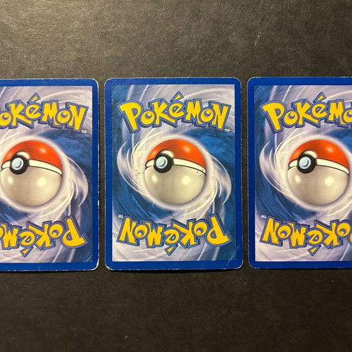 Pokémon cards EX Dragon Frontiers delta species pack of 3 used