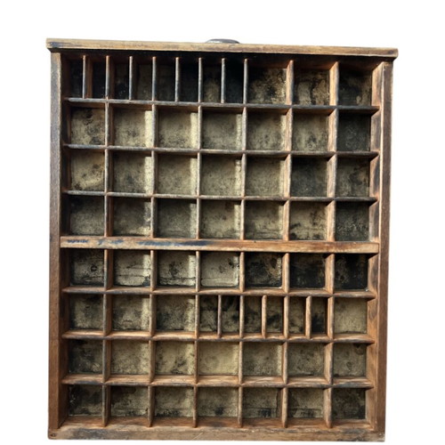 Vintage printing drawer used 37x44cm
