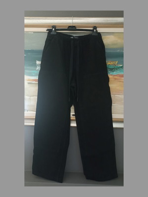ZARA men's wide leg jeans like new, size M, black