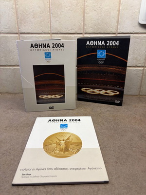 Athens 2004 Olympic Games collectible DVD like new