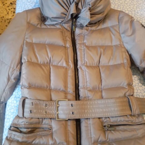 Zara down jacket like new, grey