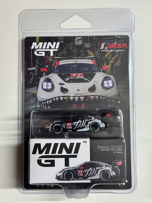 Mini GT Porsche 911 GT3 R Skeleton нов