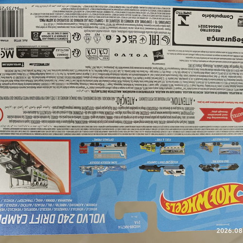 Hot Wheels Volvo 240 Drift Camper new