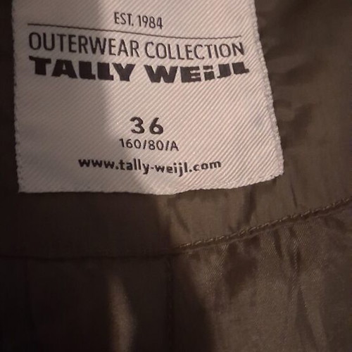 Winter jacket, green, size small