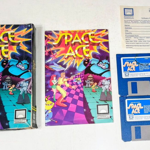 Amiga Space Ace Big Box μεταχειρισμένο παιχνίδι δράσης από ReadySoft
