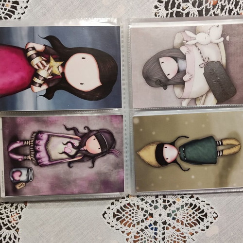 Santoro London Panini Photocards Album like new, 104 of 108