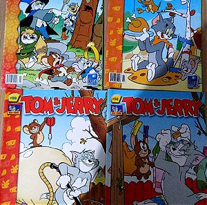 6 τεύχη Tom & Jerry