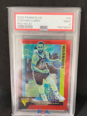 Stephen Curry Red Mojo /49 card like new