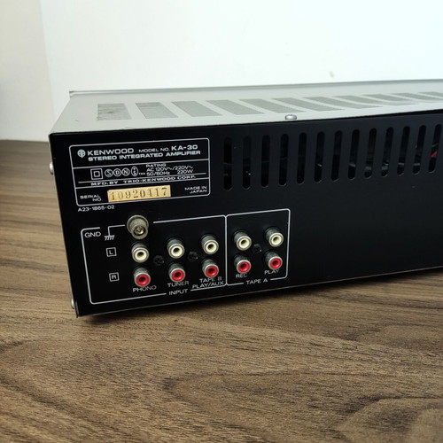 Kenwood KA-30 Vintage Stereo Integrated Amplifier with Phono Stage