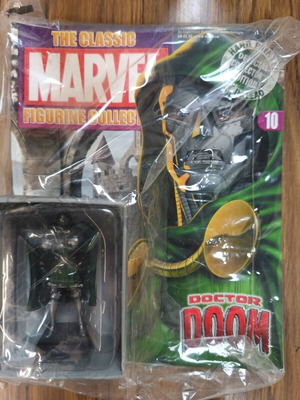 The Classic Marvel Figurine Doctor Doom #10 new with magazine and bag