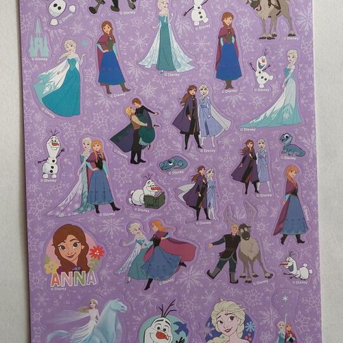 Frozen Disney stickers new, set of 200 pieces