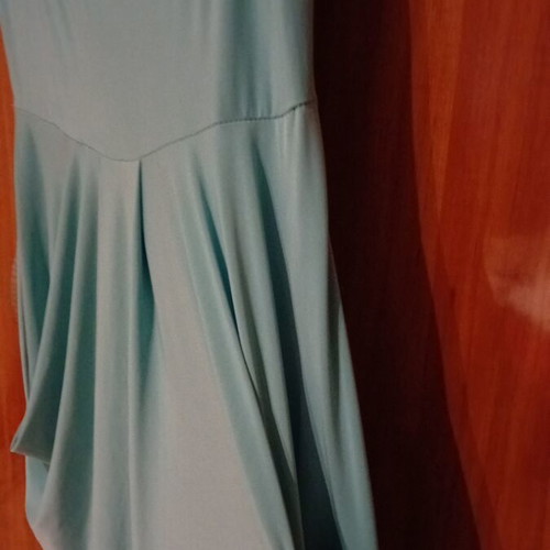 Summer dress size M with turquoise pouch like new