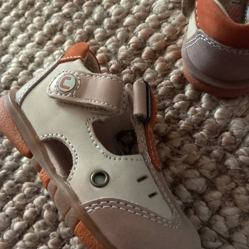 Crocodilino leather kids' shoes No19, like new, anatomical