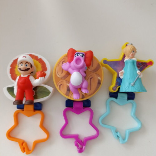 McDonald’s Super Mario Galaxy Happy Meal toys set of 3