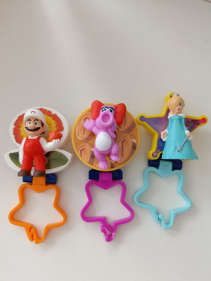 McDonald’s Super Mario Galaxy Happy Meal toys set of 3