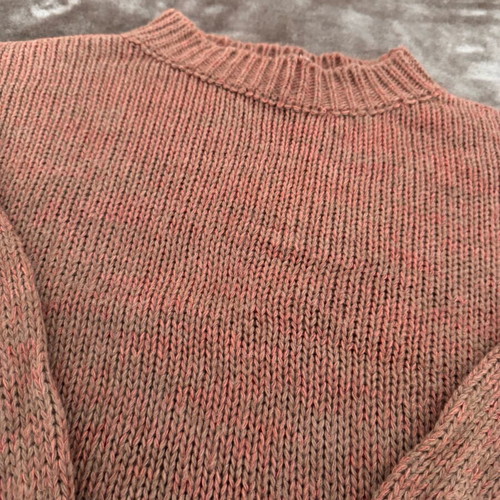 Badila Retro Pullover Dusty Pink used, with mohair, size S/M