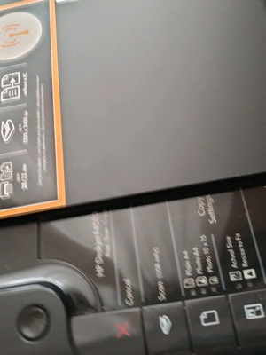Hp printer like new without cable and ink